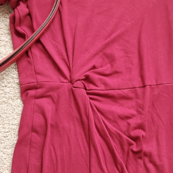 wine colored dress - Picture 2 of 2